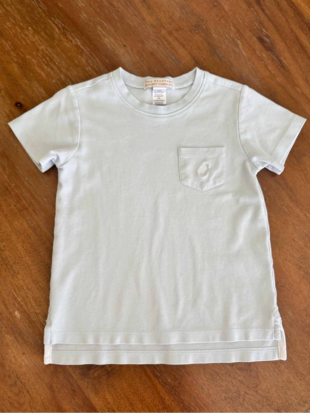 TBBC Carter Crewneck. Very light baby blue. - Picture 2 of 5